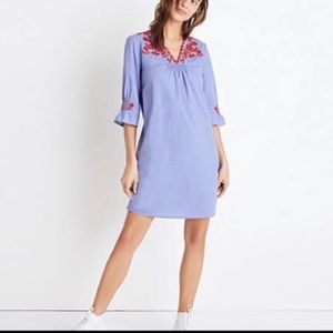#B00 {VGUC} MADEWELL embroidered mini dress
